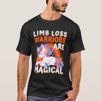 Warriors Are Magical Limb Loss Awareness Ribbon Un T-Shirt