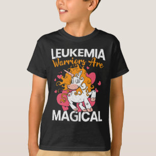 Warriors Are Magical Unicorn Leukaemia Awareness 1 T-Shirt