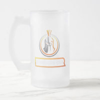 WARRIORS CUP BEER MUG FEATURING MONZA TRACK LAYOUT