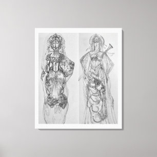 Warriors hand drawn illustration wall art