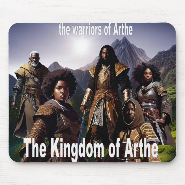 Warriors of Arthe  Mouse Mat (Front)