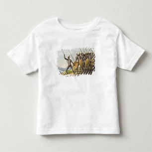 Warriors of New South Wales, engraved by Matthew D Toddler T-Shirt