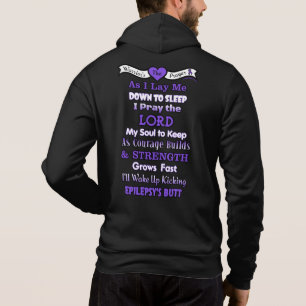 Warrior's Prayer...Epilepsy Hoodie