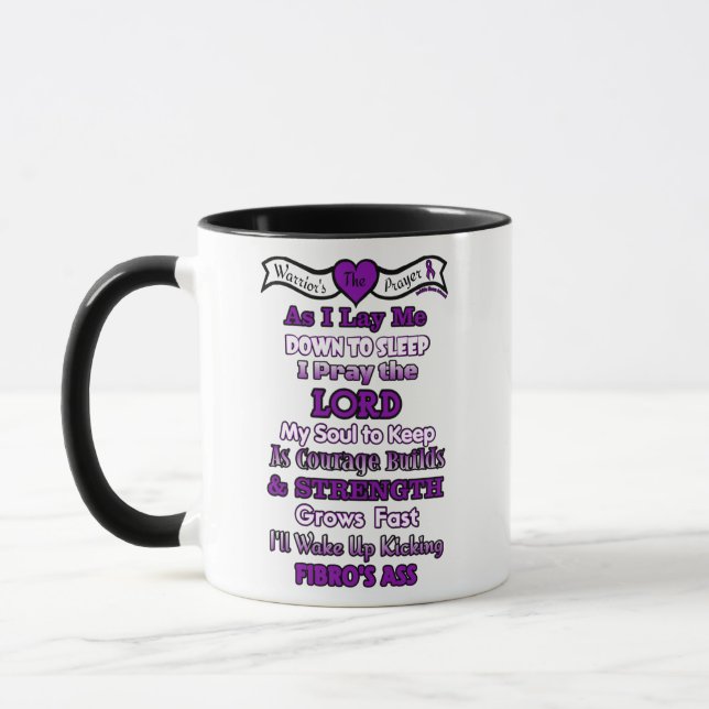 Warrior's Prayer...Fibro Mug (Left)