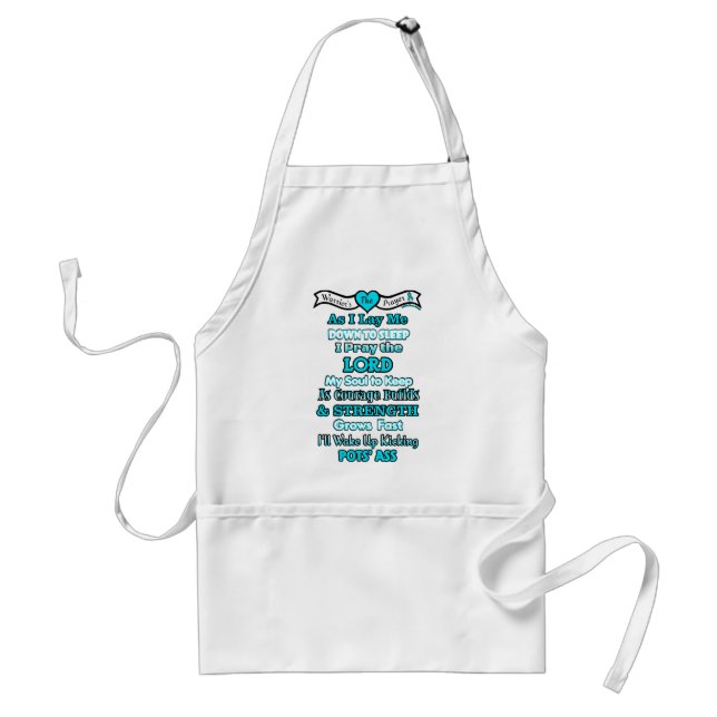 Warrior's Prayer...POTS Standard Apron (Front)
