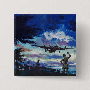 Warrior's Return 15 Cm Square Badge