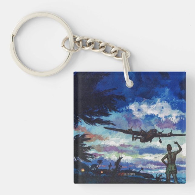 Warrior's Return Key Ring (Front)