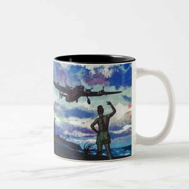 Warrior's Return Two-Tone Coffee Mug (Right)