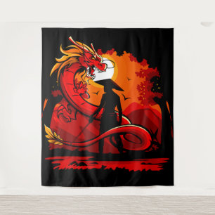 Warriors Wrath Tapestry