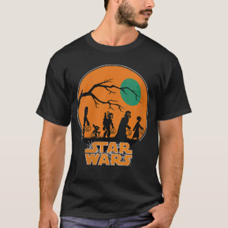 Wars Characters Trick Or Treat Halloween VNeck T-Shirt