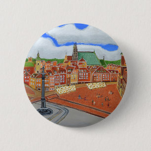 Warsaw-Old Town 6 Cm Round Badge