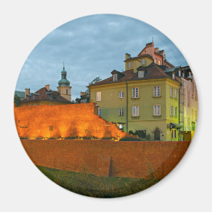 Warsaw Old Town Poland Magnet
