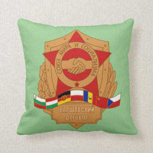 Warsaw Pact, Soviet Union, Socialist Eastern Bloc Cushion