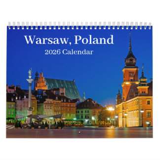 Warsaw Poland 2025 Calendar