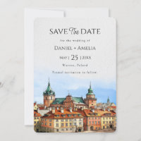 Warsaw Poland Destination Wedding