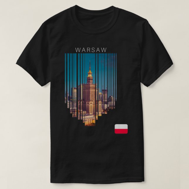 Warsaw Poland Flag Pullover  (Design Front)
