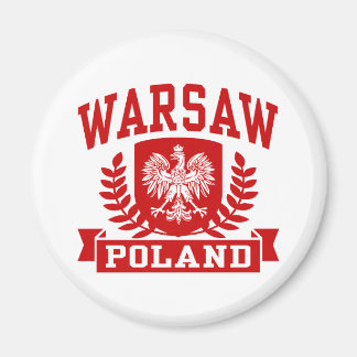 Warsaw Poland Magnet