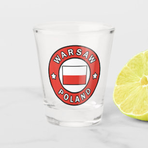 Warsaw Poland Shot Glass