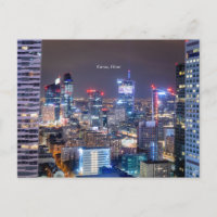 Warsaw, Poland skyline,