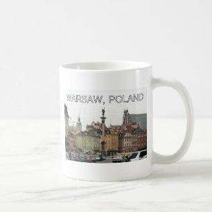 WARSAW POLAND STARE MIASTO OLD TOWN COFFEE MUG