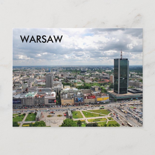 WARSAW POSTCARD (Front)