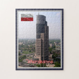 Warsaw - Trade Tower - Poland - Jigsaw Puzzle