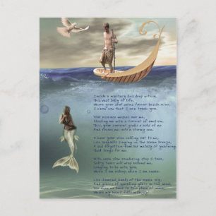 Warszawa - Love and Longing Postcard