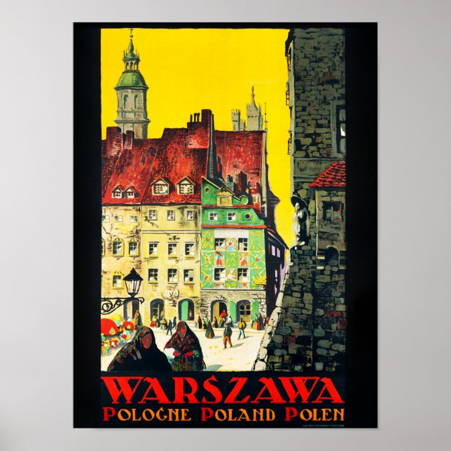 Warszawa - Poland Poster (Front)