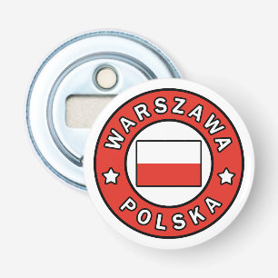 Warszawa Polska Bottle Opener