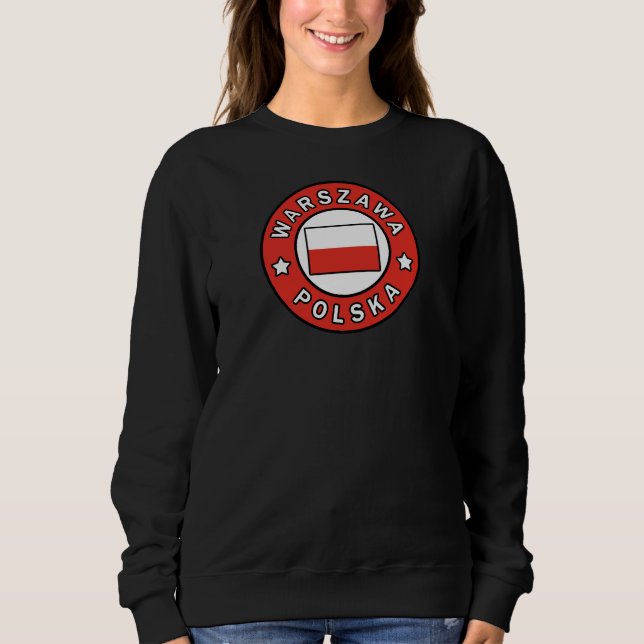 Warszawa Polska Sweatshirt (Front)