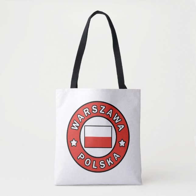 Warszawa Polska Tote Bag (Front)