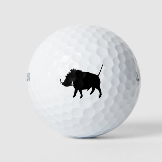 Wart Hog Golf Balls (Front)