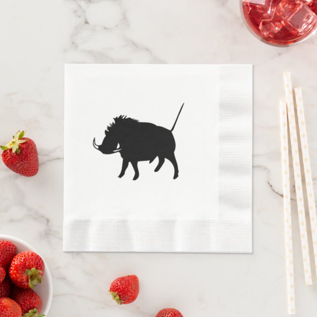 Wart Hog  Napkin (Insitu)