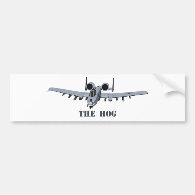 Warthog Bumper Sticker (Front)