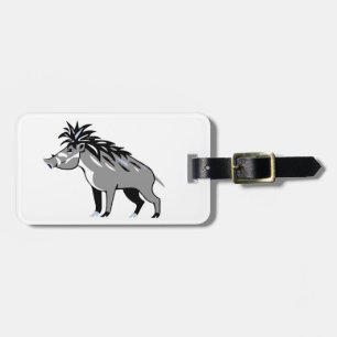 Warthog  - Cool Warty PIG -Wildlife - Nature Luggage Tag