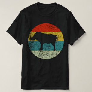 warthog retro vintage silhouette 70s T-Shirt