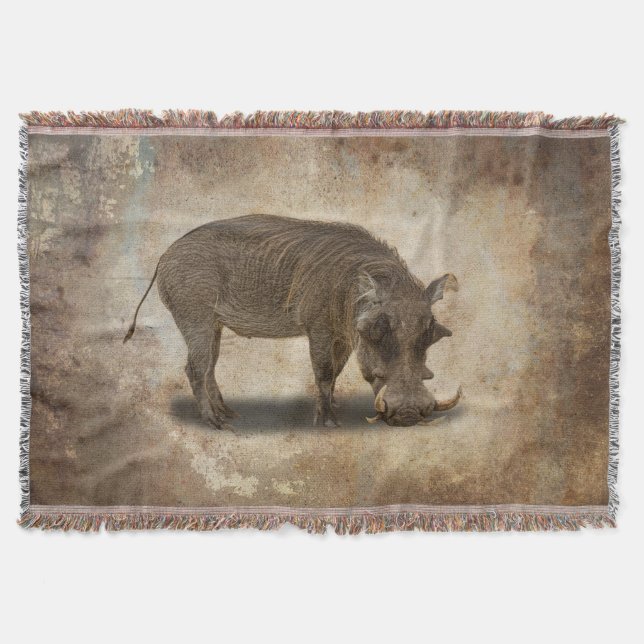 WARTHOG THROW BLANKET (Front)