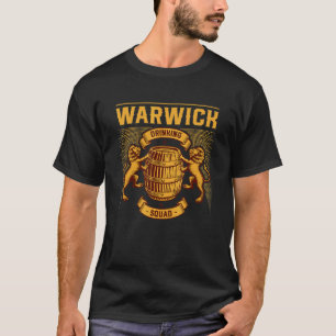 Warwick Drinking Squad Rhode Island Homebrewing Ri T-Shirt