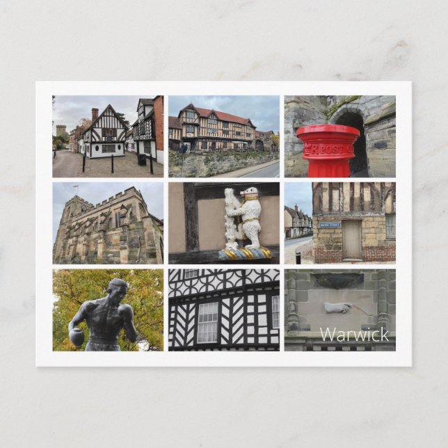 Warwick Postcard (Front)