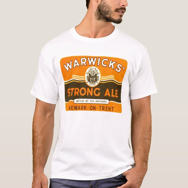 Warwicks' Strong Ale T-Shirt (Front)