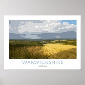 Warwickshire Railway Poster