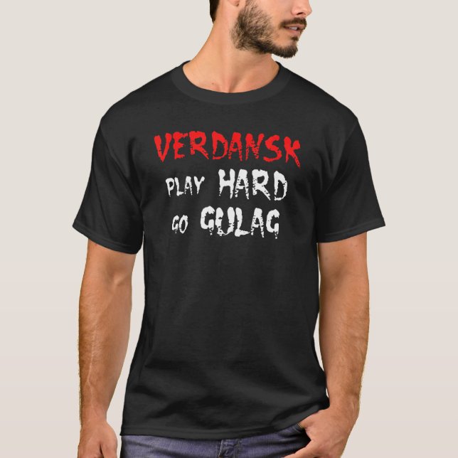 Warzone Verdansk Gamer   Idea T-Shirt (Front)
