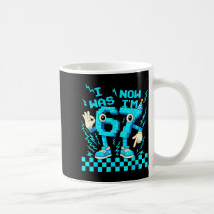 Was 6 7 67 seven year old birthday girls boys coffee mug