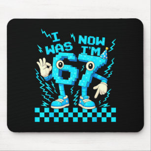 Was 6 7 67 seven year old birthday girls boys mouse mat
