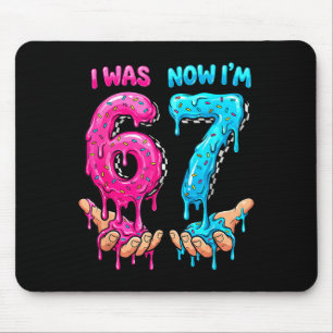 Was 6 7 year old kid 67 drip funny 6 7 birthday bo mouse mat