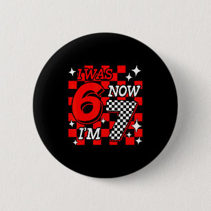 Was 6 7 years old funny 67 meme 7th birthday boys cm round badge