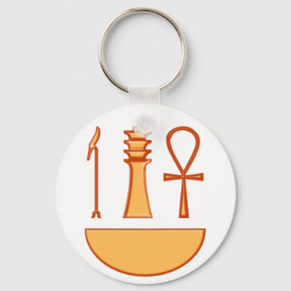 Was Djed Anch Symbol Triade Key Ring