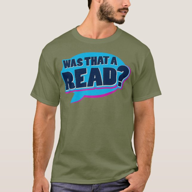 Was That A Read Drag Race Fan Blue Premium T-Shirt (Front)