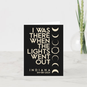 Was There In Indiana Total Solar Eclipse 2024 Card