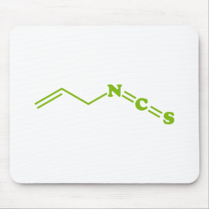Wasabi Allyl Isothiocyanate Molecular Formula Mouse Mat